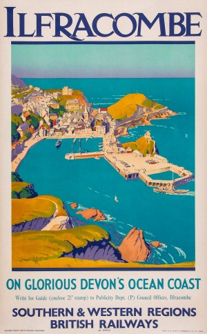 Ilfracombe, British Railways Poster